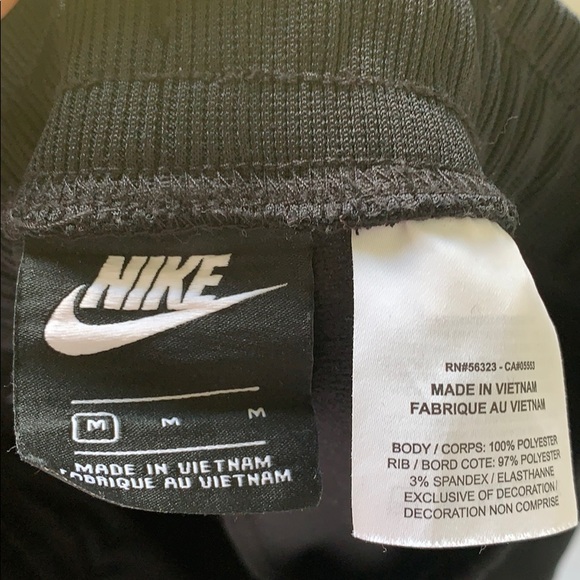 Nike black and white sweat pants - Picture 3 of 6